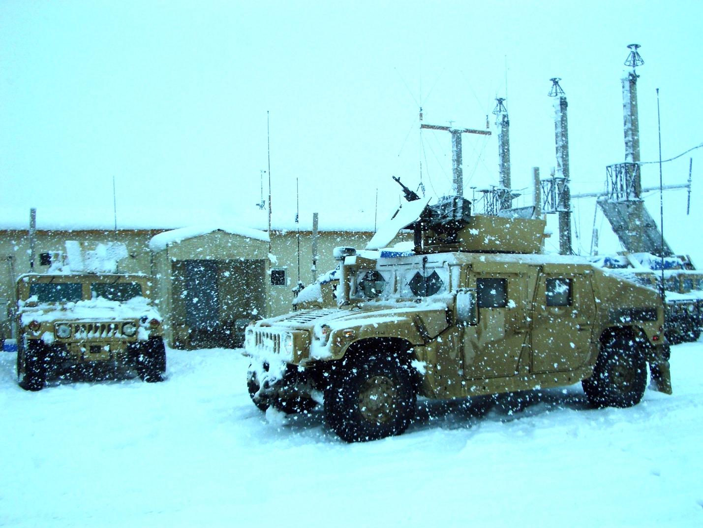 Snowy Convoy