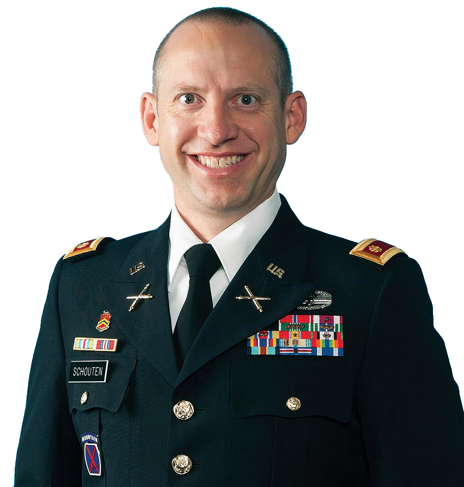 Andy Schouten in Dress Uniform